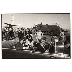 Sixth Floor Museum Dallas Love Field JFK Historic Postcard 1995 Archive Print